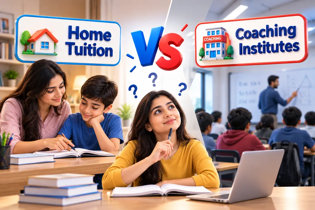 Home Tuition vs Coaching Institutes – What Is Better? 6 Home Tuition vs Coaching Institutes – What Is Better?